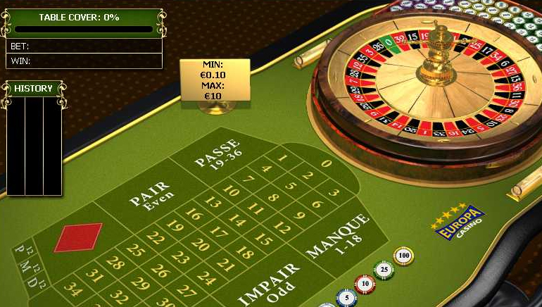 Europa Casino სქრინშოტი 4